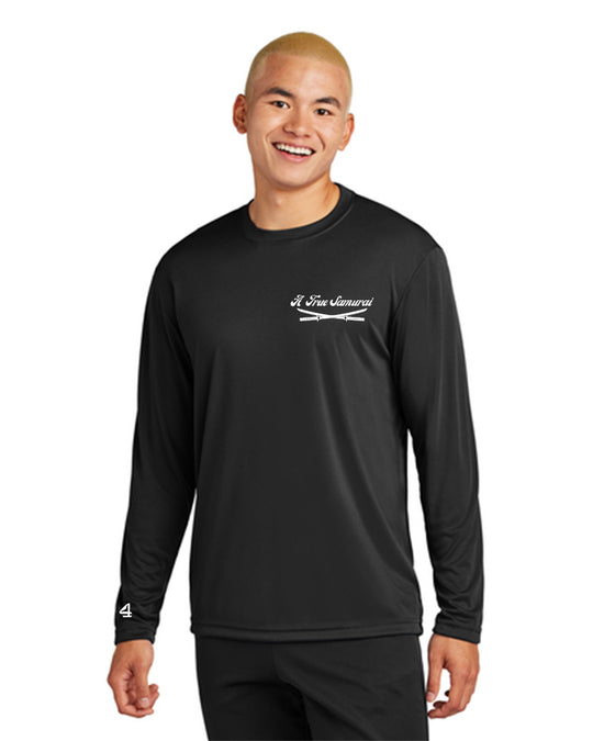 A True Samurai Dri-fit Poly Long Sleeve Tee