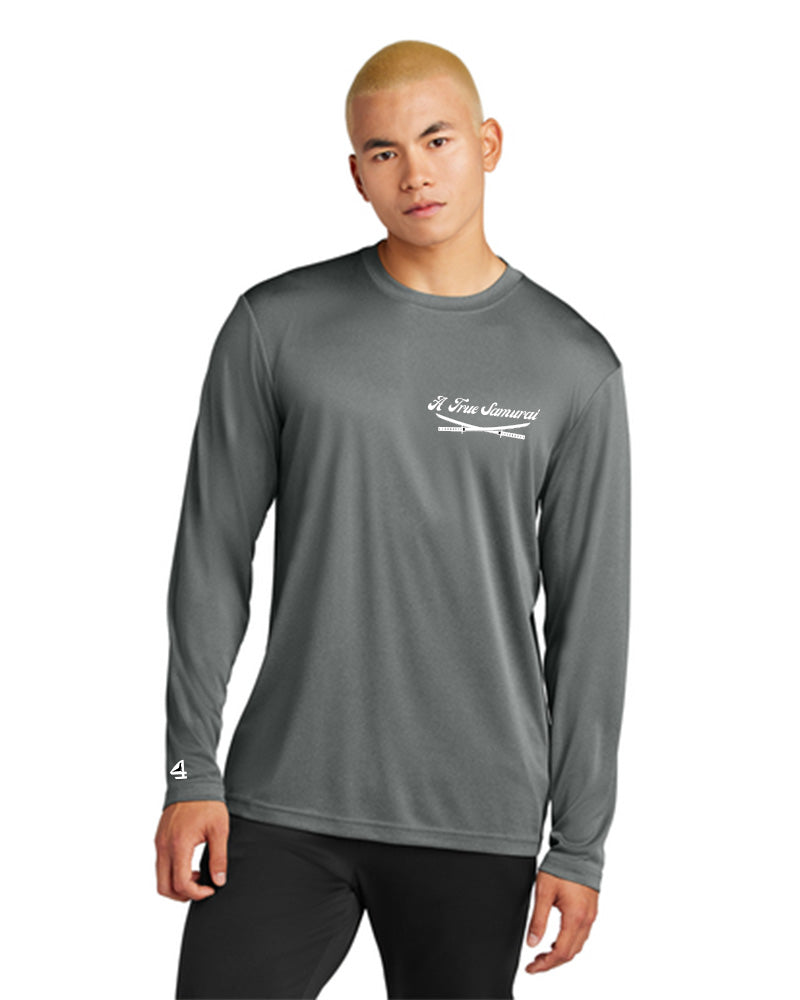 A True Samurai Dri-fit Poly Long Sleeve Tee