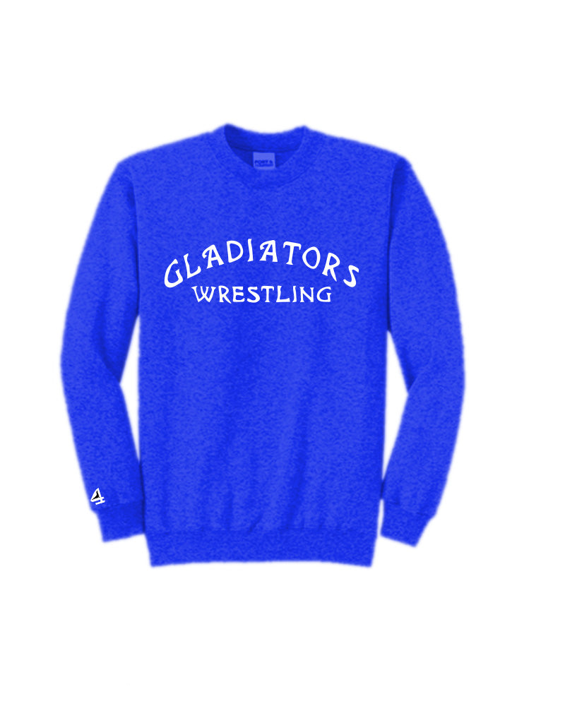 LB Gladiators Wrestling Crewneck Sweatshirt