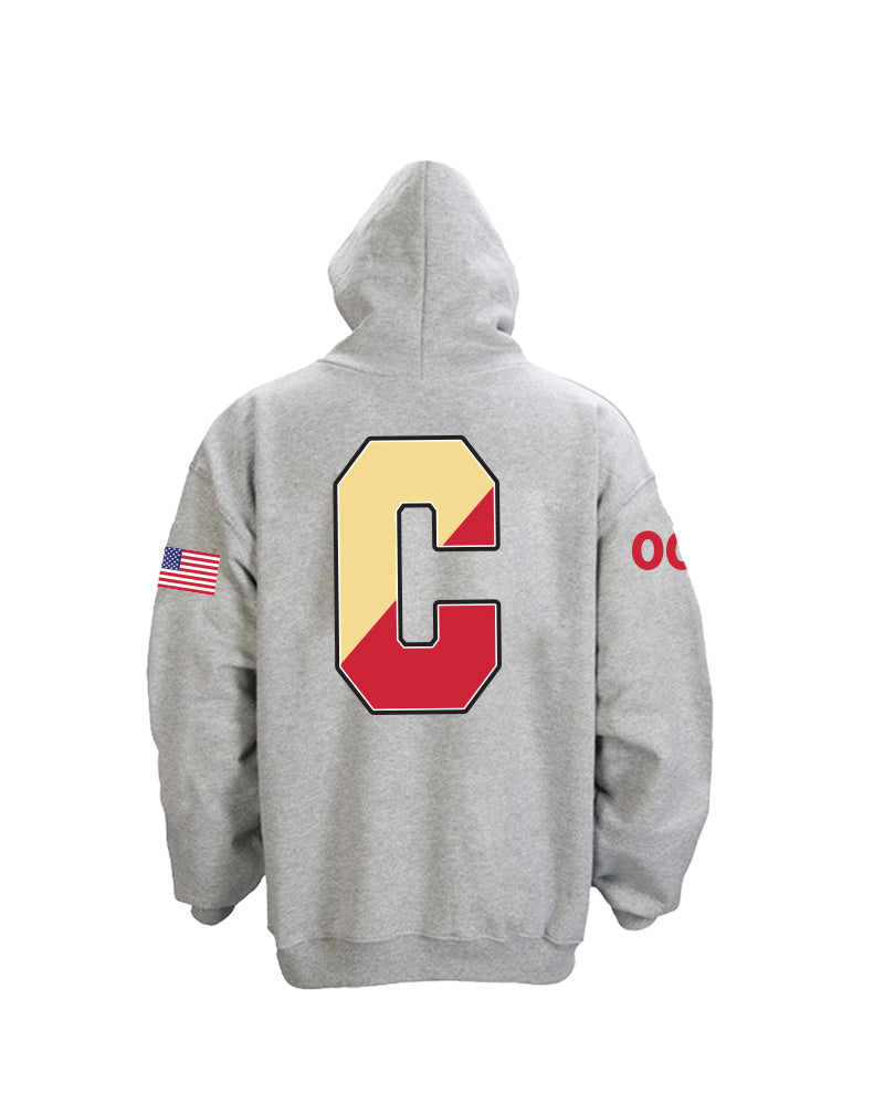 4 Flyers Rugby Huddle "C" Hoodies