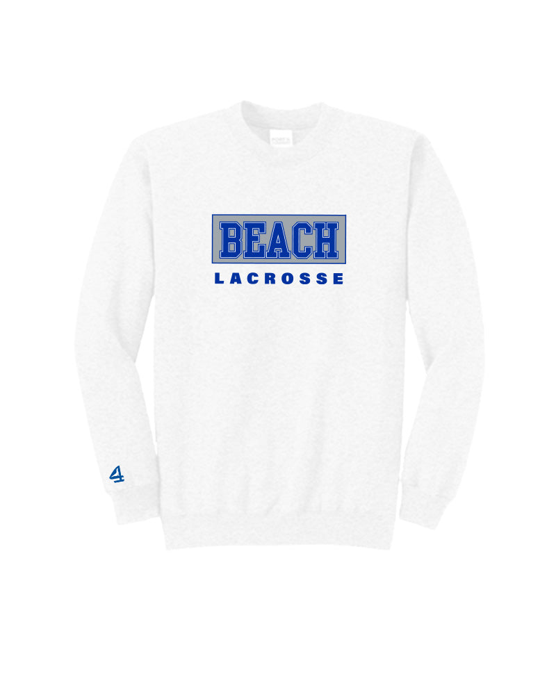 BEACH LACROSSE Crewneck Sweatshirt