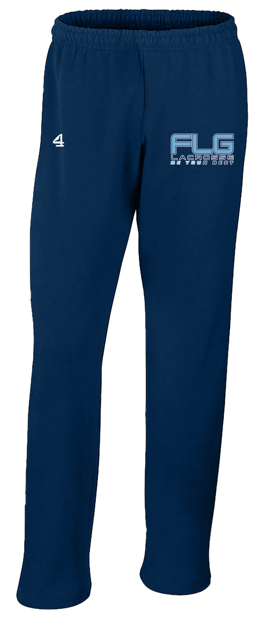 FLG Lacrosse Open Bottom Sweatpants