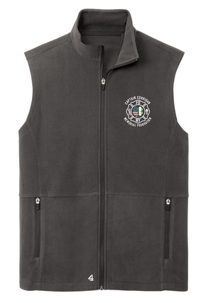 Captain Corrigan Memorial Embroidered Mens Fleece Vest