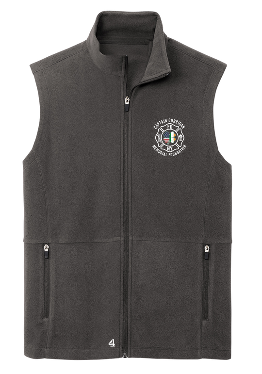 Captain Corrigan Memorial Embroidered Mens Fleece Vest