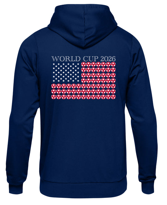 WORLD CUP SOCCER FLAG HOODIE
