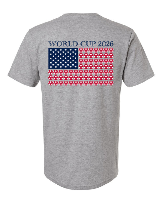WORLD CUP SOCCER FLAG TSHIRT