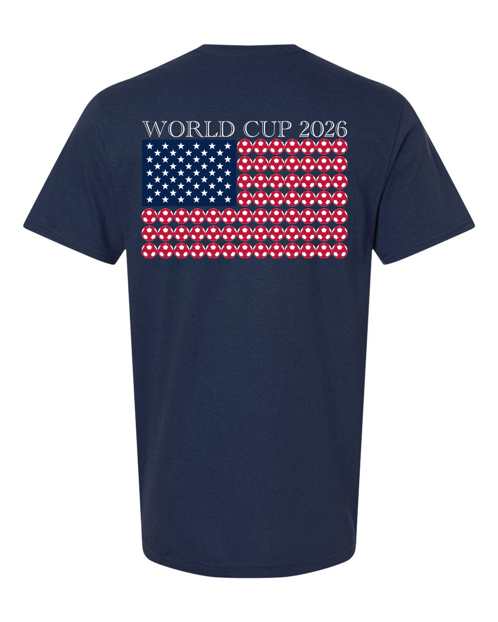 WORLD CUP SOCCER FLAG TSHIRT