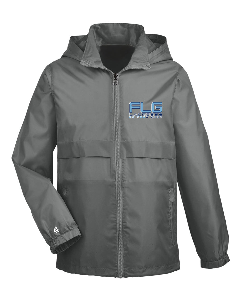 FLG Lacrosse embroidered waterproof lightweight jacket