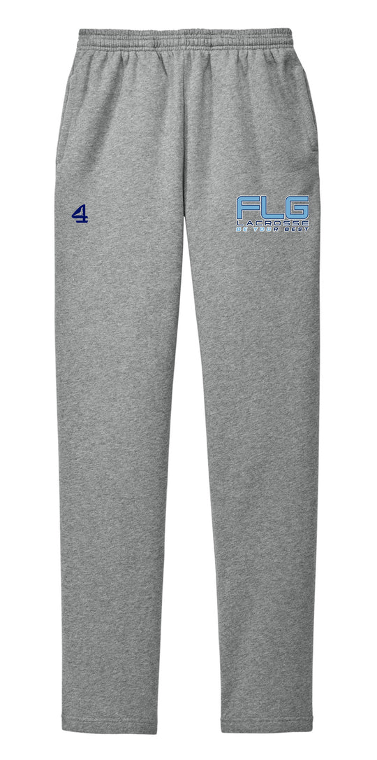 FLG Lacrosse Open Bottom Sweatpants