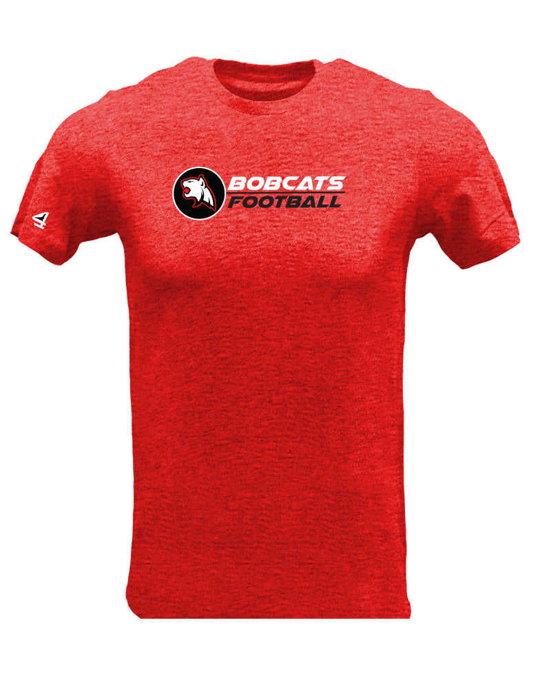 Bobcats Football Touchdown Cotton Short Sleeve Tee