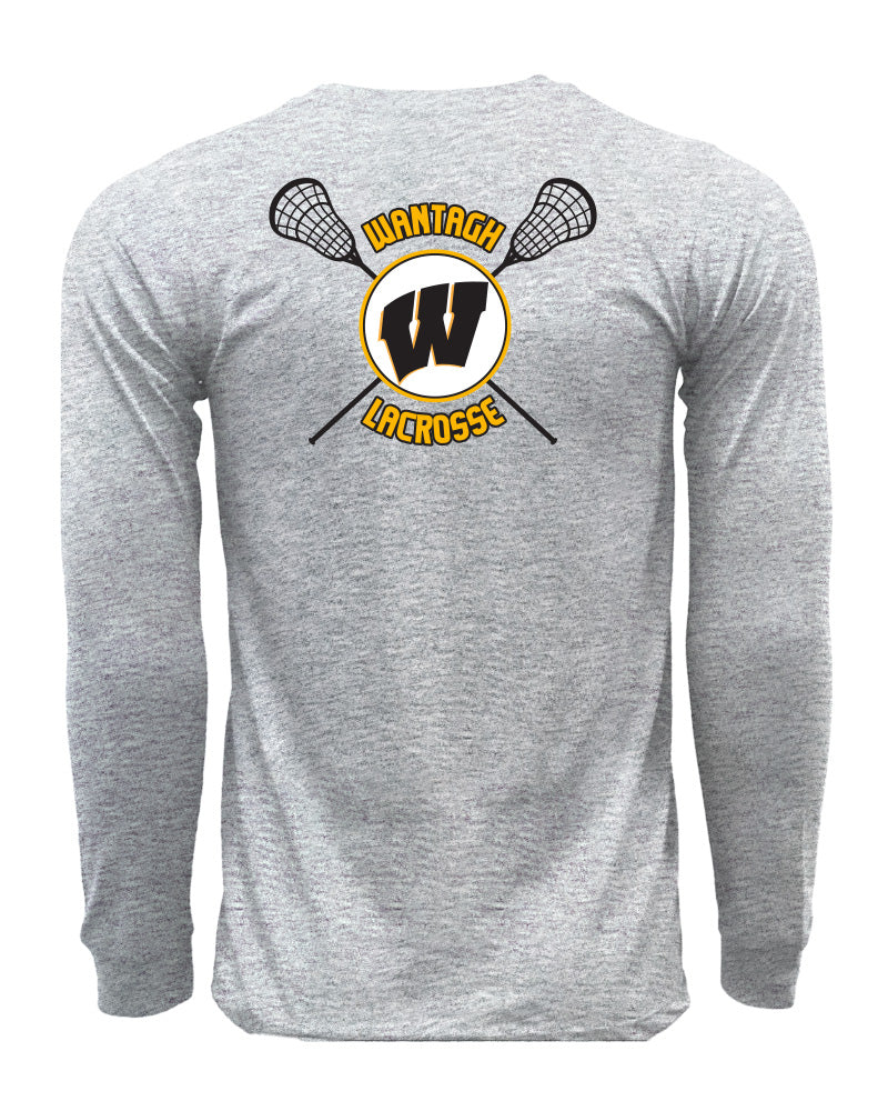Wantagh Lacrosse Game On Long Sleeve Tee
