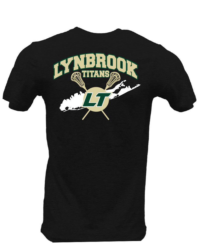 Lynbrook TITANS Lacrosse Cotton Short Sleeve Tee