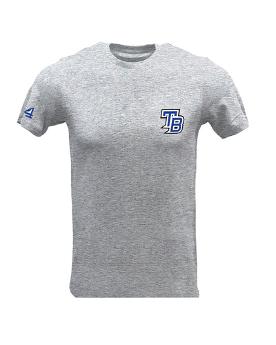 TRUE BLUE Lacrosse Logo Short Sleeve Cotton Tee