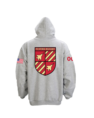 3 Flyers Rugby Huddle Hoodies