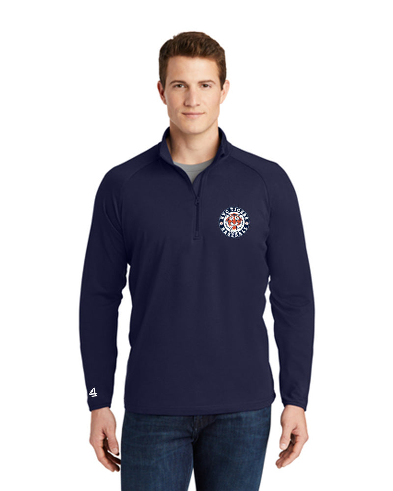 RVC Tigers Baseball Embroidered 1/4 Zip