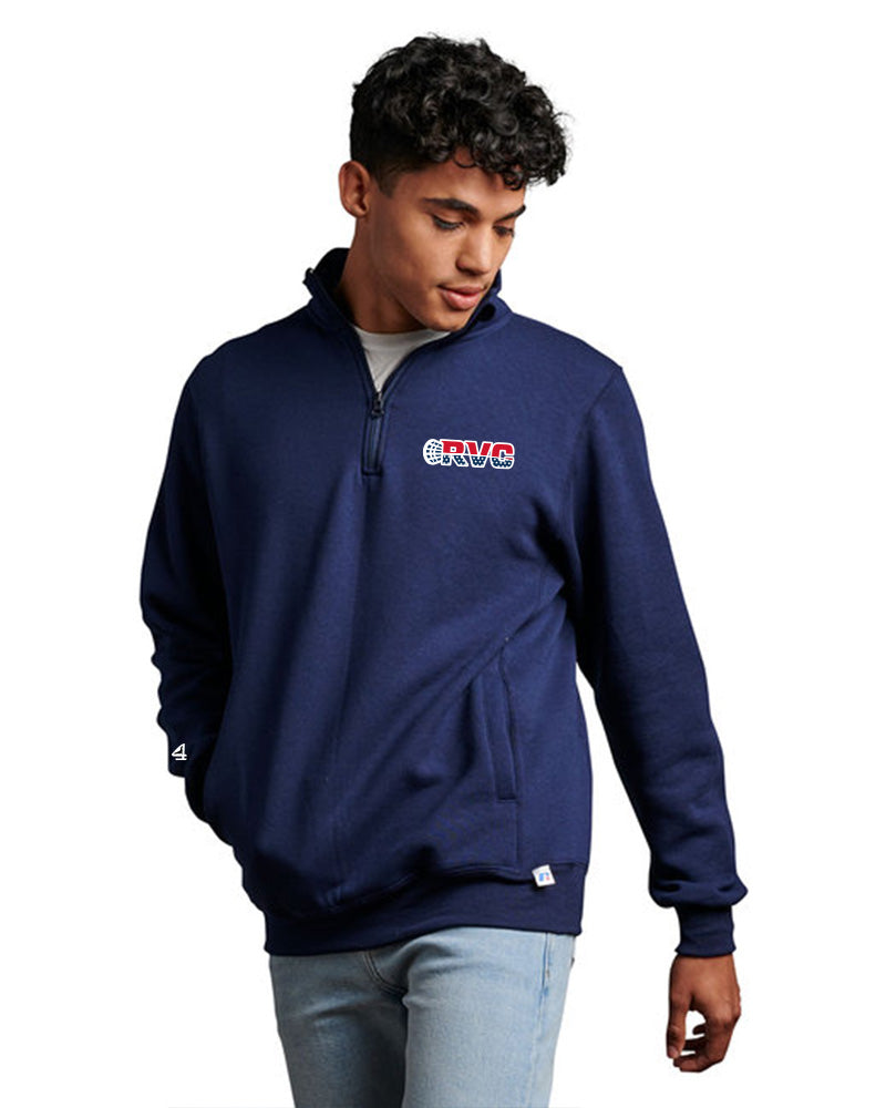 RVC Lacrosse Unisex Dri-Power® Quarter-Zip Fleece
