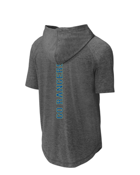 Forest Hills Tri-Blend Wicking Short Sleeve Hoodie