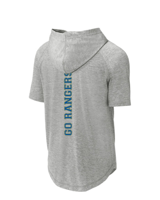 Forest Hills Tri-Blend Wicking Short Sleeve Hoodie