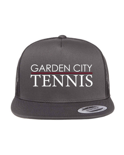 Garden City Tennis Embroidered Trucker Hat