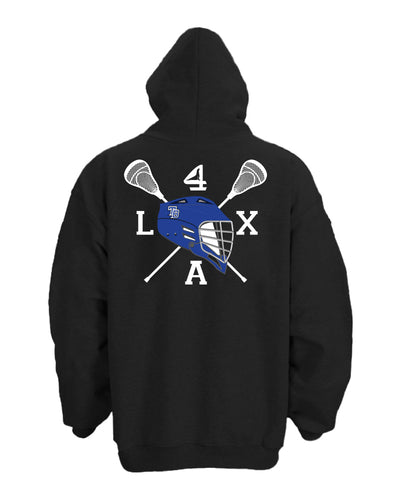 TRUE BLUE Lacrosse Helmet Hoodie