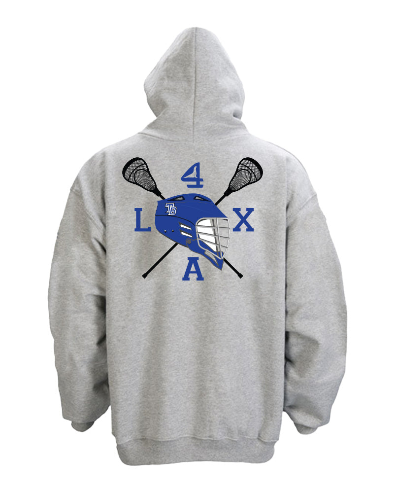 TRUE BLUE Lacrosse Helmet Hoodie