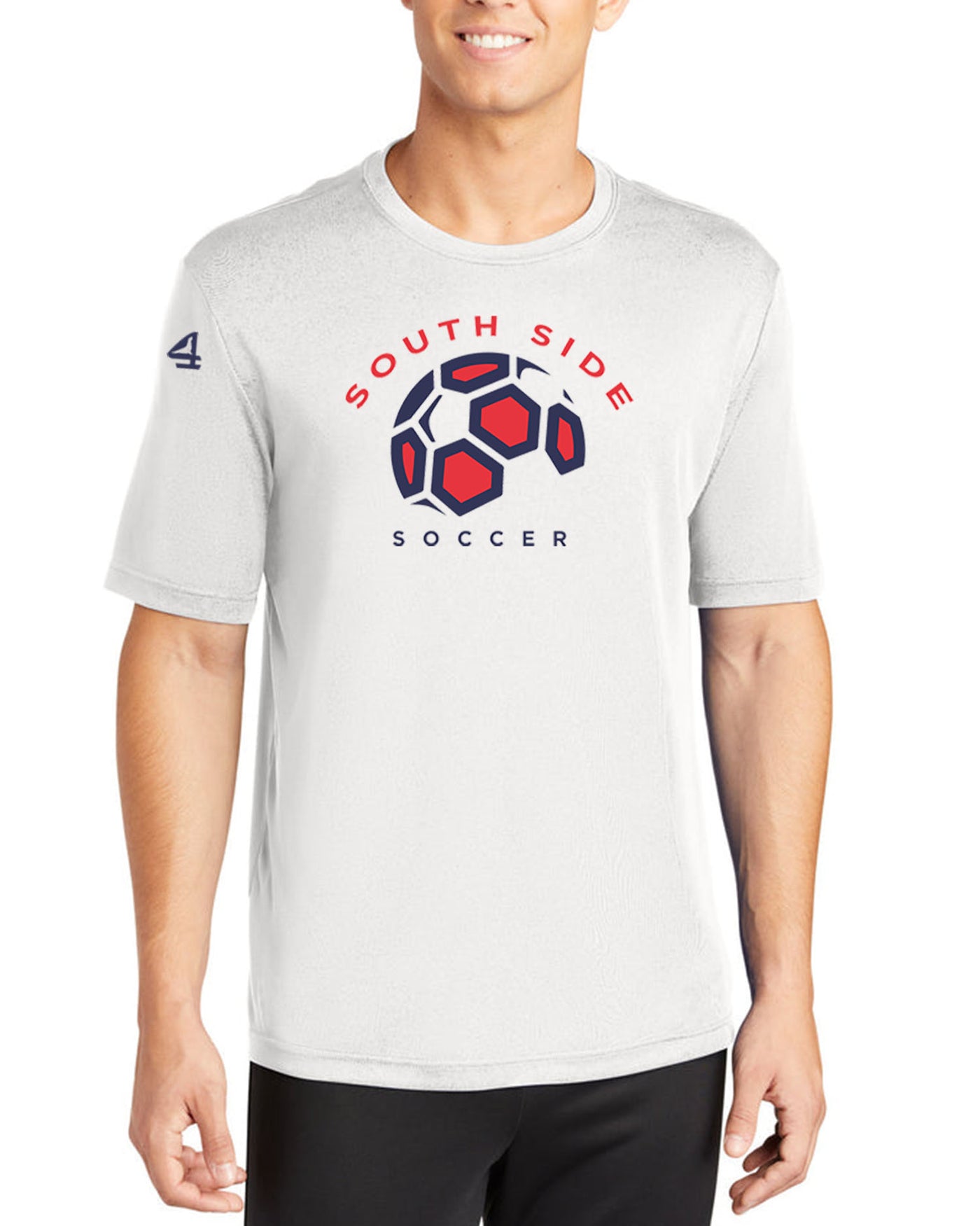 Warm Up Short Sleeve Performance T-Shirt - South Side Girls Soccer