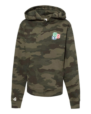 The Learning Academy of St. Mark's Camo YOUTH Hoodie