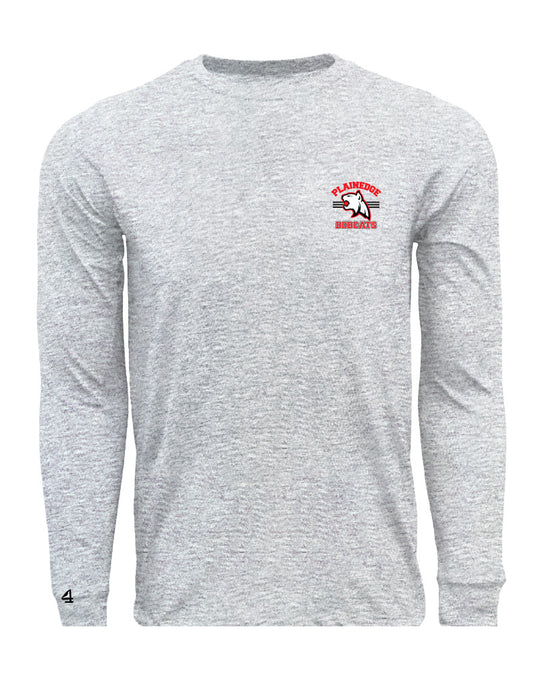 Bobcats Football Touchdown Cotton  Long Sleeve Tee