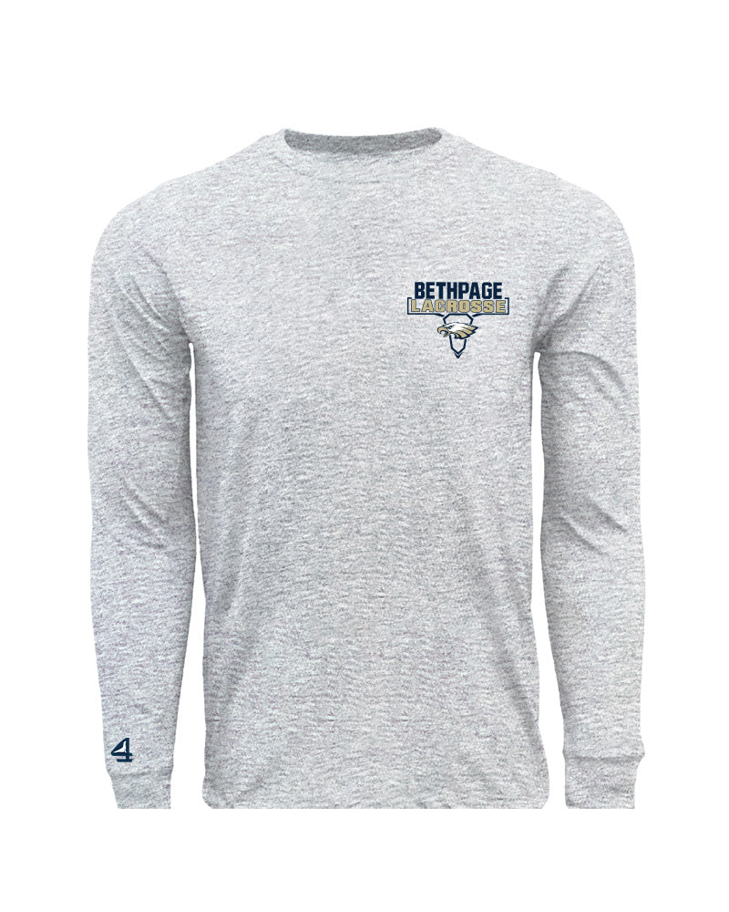 Bethpage Lax Cotton Long Sleeve Crease Tee