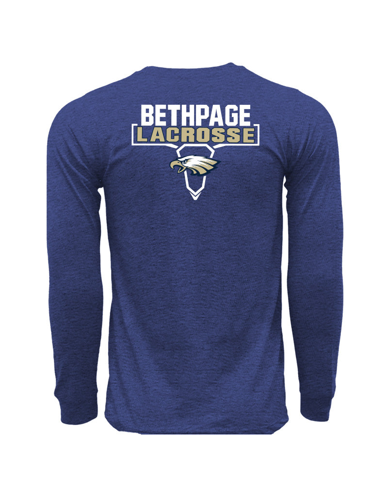 Bethpage Lax Cotton Long Sleeve Crease Tee