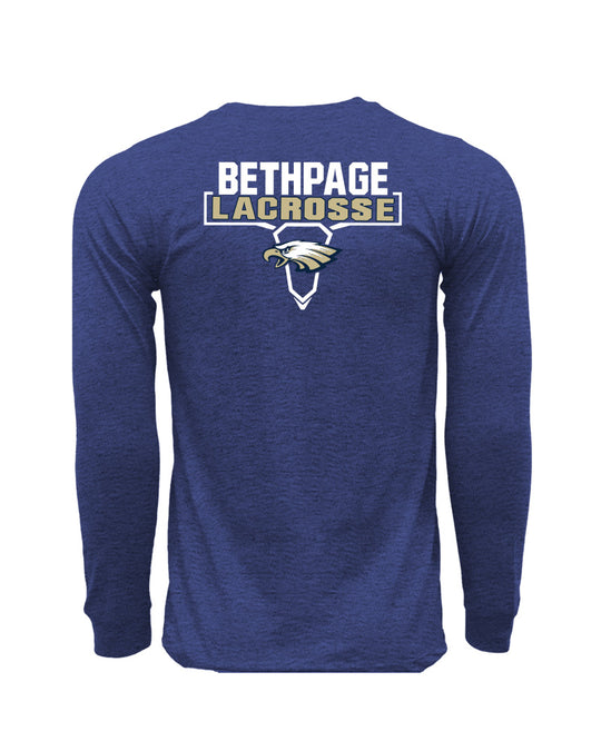 Bethpage Lax Cotton Long Sleeve Crease Tee
