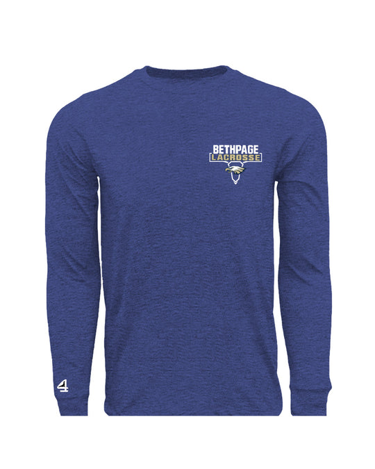Bethpage Lax Cotton Long Sleeve Crease Tee