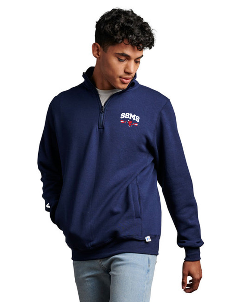 SSMS Faculty Unisex Dri-Power® Quarter-Zip Fleece