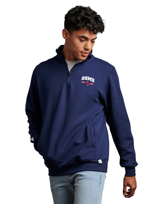 SSMS Faculty Unisex Dri-Power® Quarter-Zip Fleece
