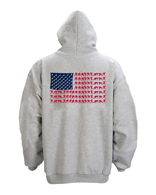 Titans Football Flag Hoodie Design
