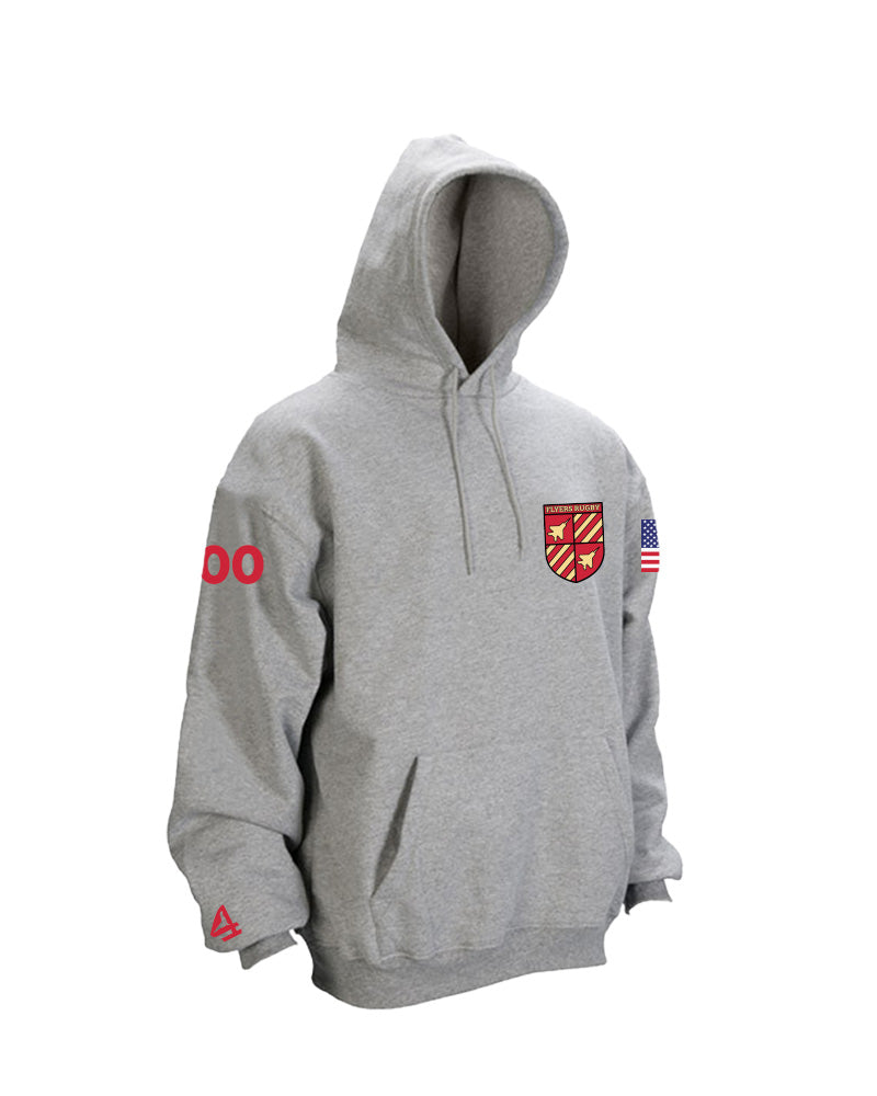 1 Flyers Rugby Battalion Crest Hoodies