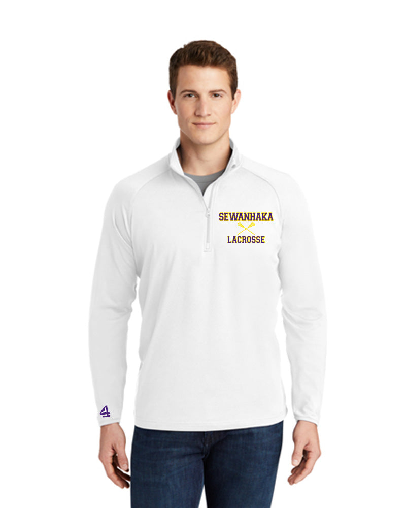 Sewanhaka Lacrosse Embroidered 1/4 Zip