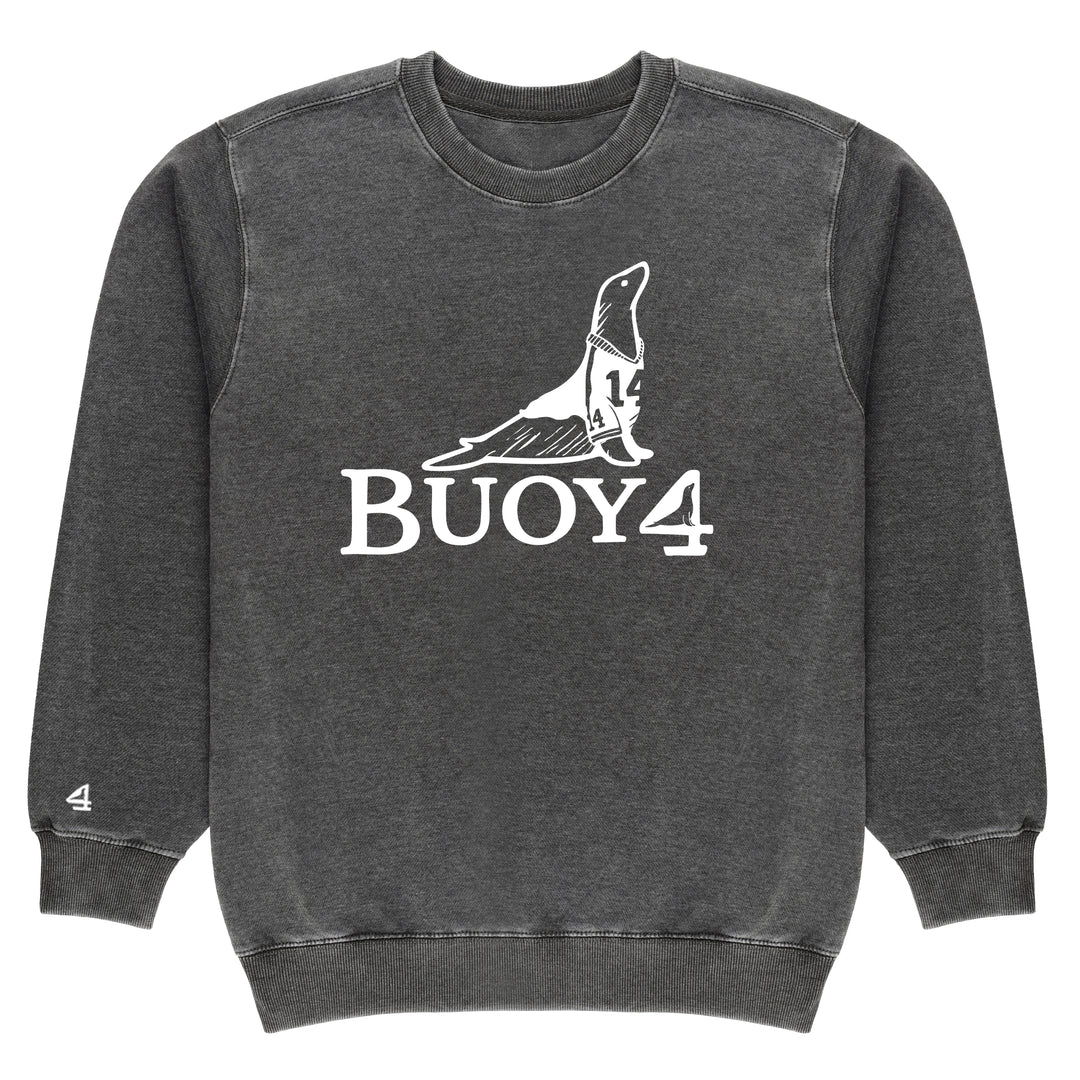 Buoy 4 Atheltics Football Vintage Crewneck