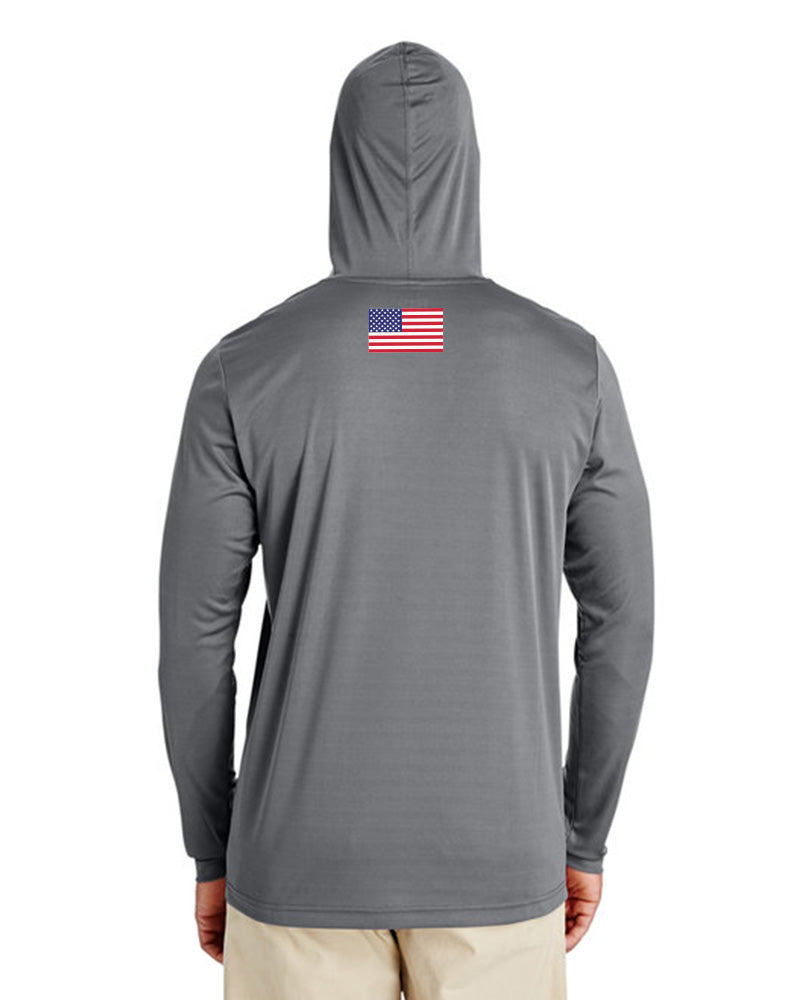 RVCFD Hooded Performance Long Sleeve Tee-ADULT