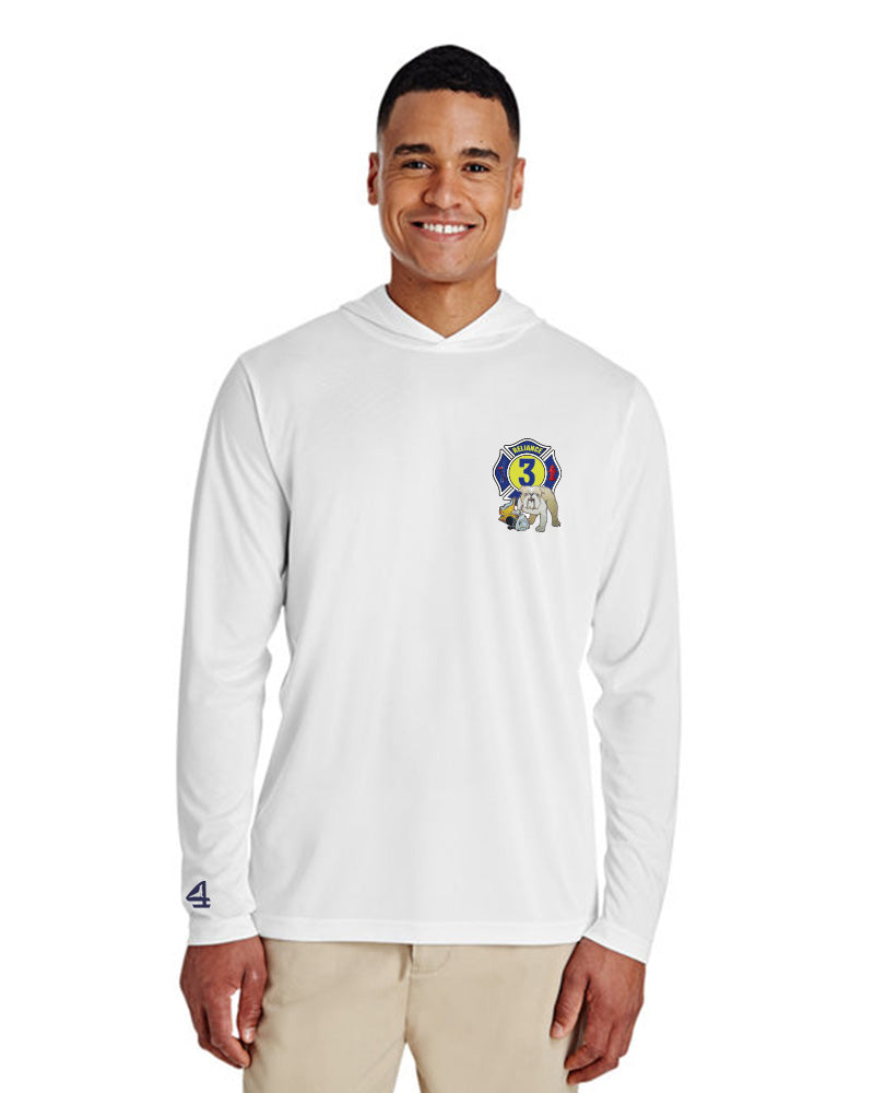 RVCFD Hooded Performance Long Sleeve Tee-ADULT