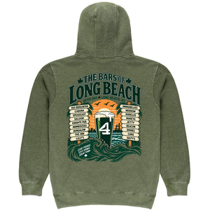 NEW The Bars of Long Beach Buoy4 Vintage Hoodie