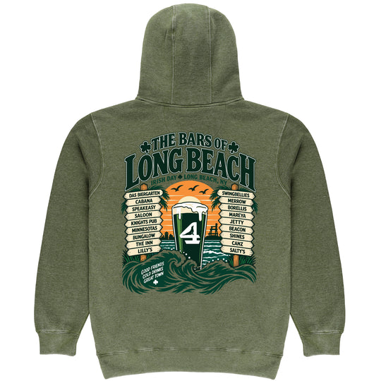 NEW The Bars of Long Beach Buoy4 Vintage Hoodie