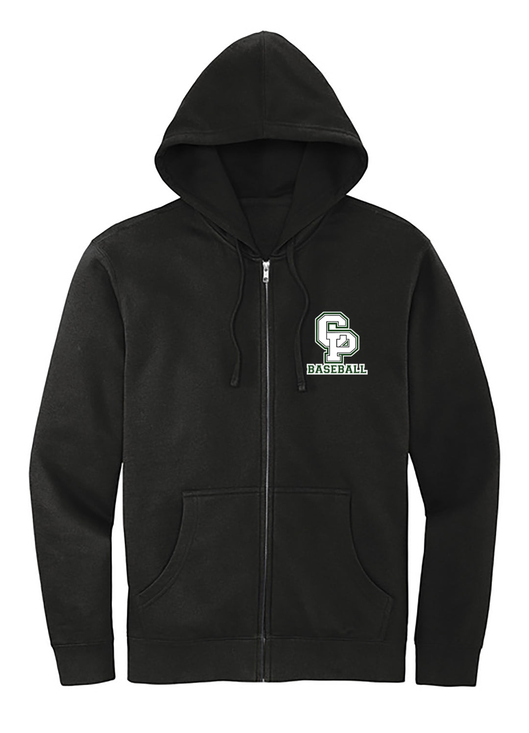 CARLE PLACE BASEBALL Full Zip Hoodie