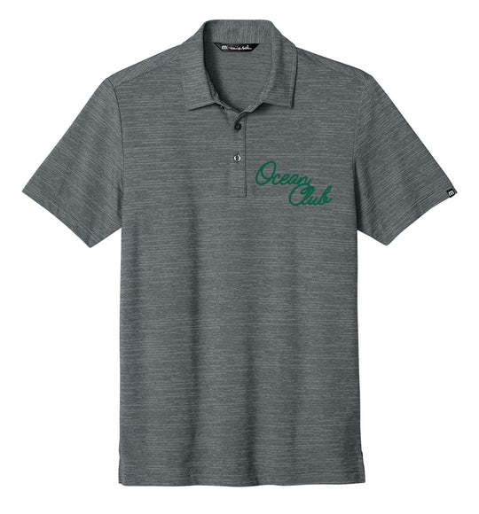 The Ocean Club Script  Printed Travis Mathew Polo