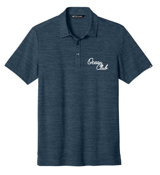 The Ocean Club Script  Printed Travis Mathew Polo