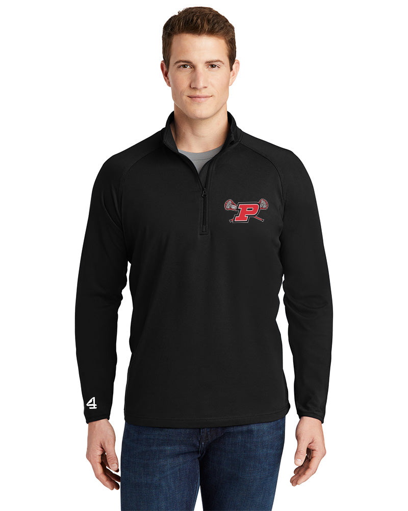 Plainedge Lax Embroidered 1/4 Zip