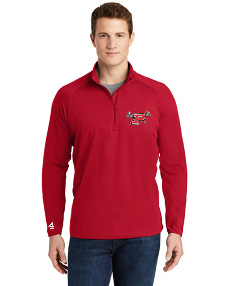 Plainedge Lax Embroidered 1/4 Zip