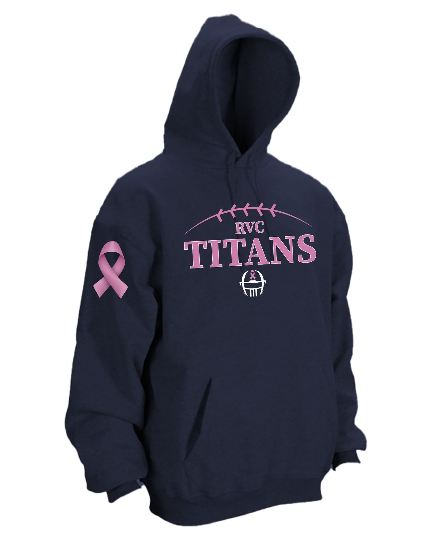 Titans Hoodie Cancer Awareness