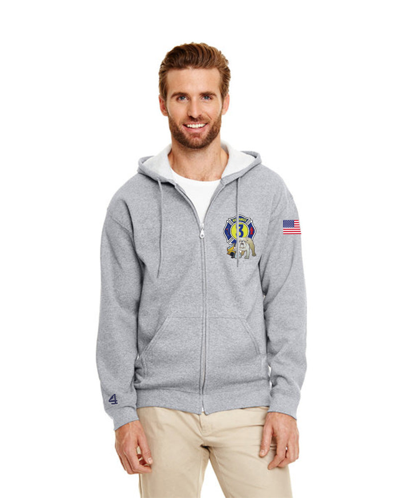 RVCFD Full Zip Hoodie-ADULT