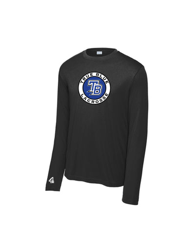 TRUE BLUE Lacrosse Performance Long Sleeve Tee